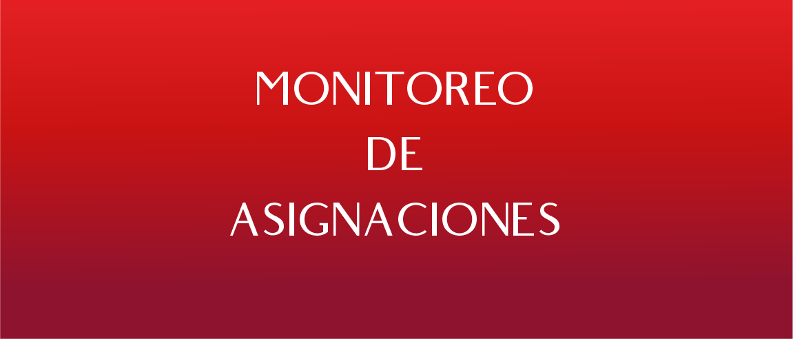 Monitoreo de Asignaciones